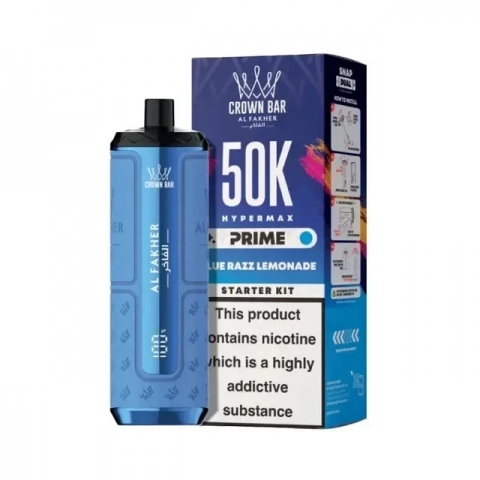 Al Fakher Hypermax Prime 50K | Blue Razz Lemonade